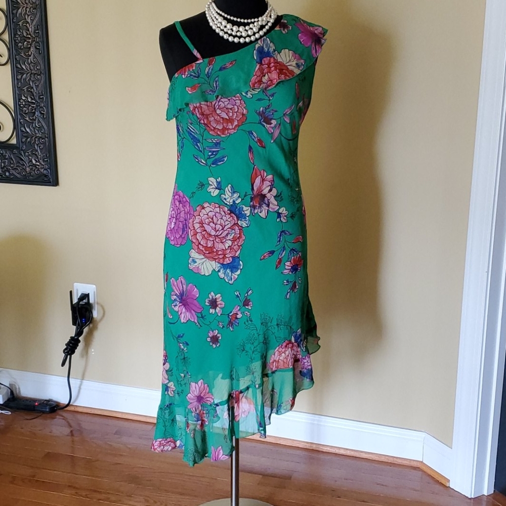 Roz&Ali one shoulder dress